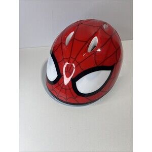 Marvel Spider-Man Spidey Eyes Bell Bike Scooter Helmet Red kids 3+ (48-52cm) EUC